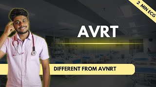 AVNRT vs AVRT  SVT  2 min ecg  how to identify [upl. by Nert]