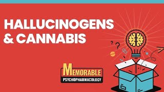 Hallucinogens Mnemonics Memorable Psychopharmacology Lecture 12 [upl. by Drue234]