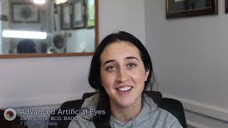 Novelty Prosthetic Eyes  Heterochromatic Eyes  Patient Interview [upl. by Arek]