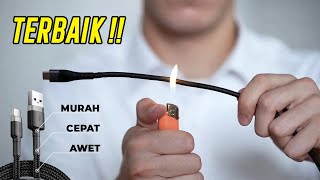 5 Rekomendasi KABEL DATA Type C Fast Charging TERBAIK [upl. by Odawa494]