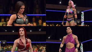 WWE 2K22  MANDY VS DAKOTA VS KAY LEE RAY VS RAQUEL FOR THE NXT WOMENS CHAMPION  NXT [upl. by Veneaux368]