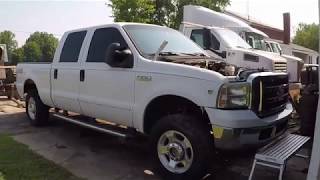 2007 F250 68 V10 TO 54 V8 CONVERSION PART 2 [upl. by Eycal]