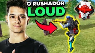 LOUD CORINGA O RUSHADOR MAIS HABILIDOSO DO FREE FIRE DUO CRUSHER FOOXI [upl. by Atekal]