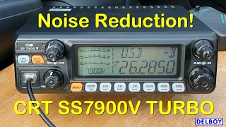 Quick Test CRT 7900V Turbo Noise Reduction [upl. by Ecnahc]