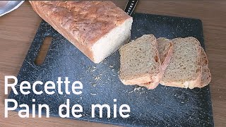 PAIN DE MIE 🍞 AU MONSIEUR CUISINE CONNECT [upl. by Tegdirb]