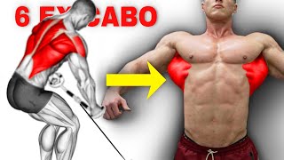 6 Exercícios Super Fáceis para Desenvolver Costas Rápido  Utilizando Cabo [upl. by Aikas336]