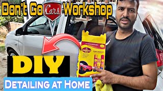 Car Detailing at Home DIY Car Cleaner Scratch Remover diy [upl. by Lilas]