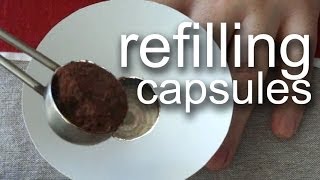 Cafissimo refill with DIY funnel FREE [upl. by Intruok482]