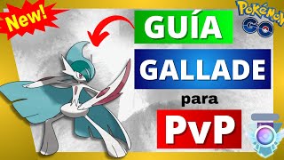 👅¿Es Mejor sin LEGACY Los MEJORES ATAQUES de GALLADE en POKÉMON GO💥 [upl. by Rohpotsirhc]