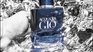 Acqua di Gio Profondo Parfum 👉🏻 [upl. by Formenti]