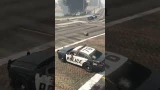 HighSpeed GTA 5 Escape Evading Cops with a Stolen police Supercar GTA Gaming Shorts [upl. by Aya]