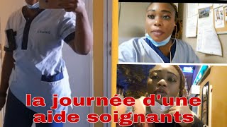 vlog Aide soignants en intérim je vous raconte ma journée [upl. by Bauske51]