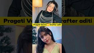 pragati Verma 🆚 Crafter aditi pragativerma crafteraditi crafteraditi pragatiVermaa [upl. by Nivad]