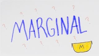 quotMarginalquot Explained in 90 Seconds  Economics [upl. by Fagen333]