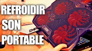 REFROIDISSEUR PC PORTABLE  EMPIRE GAMING STORM COOLER [upl. by Dnomyaw]