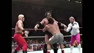 RICK STEINER amp STING vs MISSING LINK amp JOE SAVOLDI UWF TV 111586 [upl. by Cnahc]