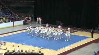 Pleasant Hill Middle School Cheerleaders State Champions 2011mpg [upl. by Burrows]