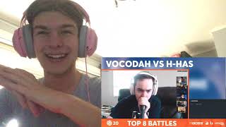 VOCODAH VS HHAS  GBB ONLINE 2020  TOP 16  REACTION [upl. by Lucina]