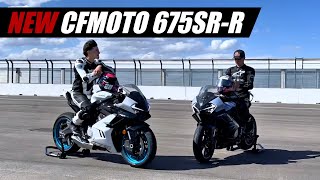 2025 CFMoto 675SR 🔥 New 600cc 3Cylinder Supersport  FIRST LOOK [upl. by Greyso]