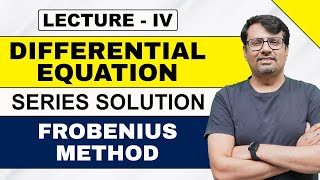 Series Solution of Differential Equation  Frobenius Method  Bessels equation [upl. by Higley]