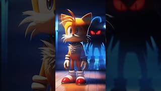 Tails MEETS Sonic Exe horrorstories cartoon sonic [upl. by Zulch]