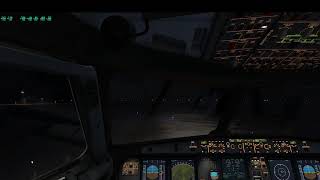 XPlane A320toliss check list from cold amp dark flight EIDW  CYYR [upl. by Ivanah]