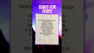 Tears For Fears  Setlist [upl. by Gay]