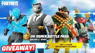 Chapter 2 Remix Battle Pass GIVEAWAY [upl. by Dodson860]