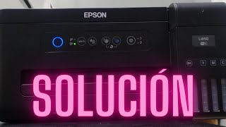 EPSON L4150 NO IMPRIME NINGÚN COLOR 🔥SOLUCIÓN 🔥 [upl. by Bertrando464]