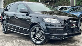 2013 Audi Q7 S Line  TDi with £10k Extras Inc Adaptive Cruise Pan Roof for sale at George Kingsley [upl. by Nicol]