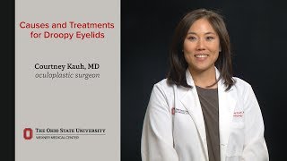 Droopy eyelid causes and treatments  Ohio State Medical Center [upl. by Acirat]