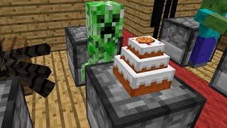 Monster School Baking  Minecraft Animation [upl. by Guglielma]