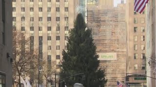 Rockefeller tree lighting seeks fun and security [upl. by Hildegarde495]