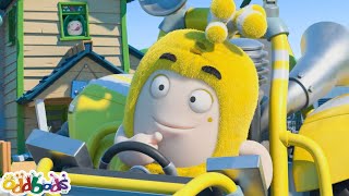 Race Against Time  Oddbods  Food Adventures  Cartoons for Kids [upl. by Dayiz512]