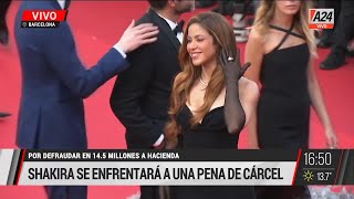 💃 Shakira se enfrentará a una pena de cárcel I A24 [upl. by Aneehsram]