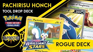 Pachirisu Honchkrow V Tool Drop Deck Is BUDGET Friendly And OHKOs Anything Pokemon TCG [upl. by Ynnoj384]