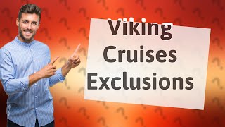 What is not included in Viking Cruises [upl. by Allegna]