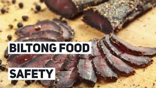 BILTONG FOOD SAFETY [upl. by Brigham]