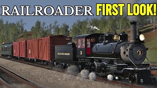 FIRST LOOK Railroader Gameplay Preview Release [upl. by North262]