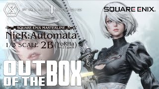 SQEX MASTERLINE NieRAutomata 2B 13 Scale I OUT OF THE BOX I SQEX × Prime 1 Studio [upl. by Leerzej]