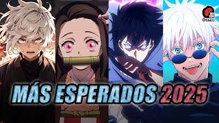 😱 ANIME MÁS ESPERADOS PARA 2025 CONFIRMADOS  Rincón Otaku [upl. by Asyl]