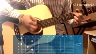 Cómo tocar quotCorrequot de Jesse amp Joy en guitarra HD Tutorial Acordes  Christianvib [upl. by Niawtna699]