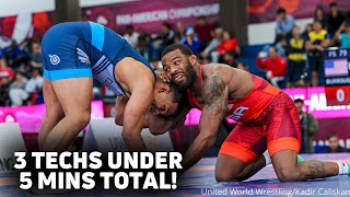 Jordan Burroughs DOMINATES His Way To A 9th Pan Am Gold Full Matches [upl. by Aital]