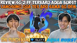 REVIEW SG 2 FF TERBARU WARNA BIRU LANGSUNG GUA TES ADU SAMA SG OPM ATRIBUTNYA HAMPIR SAMA CUY😱 [upl. by Marrin]