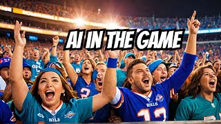 Unleashing AI in Bills vs Dolphins Thursday Night Showdown [upl. by Anawik]