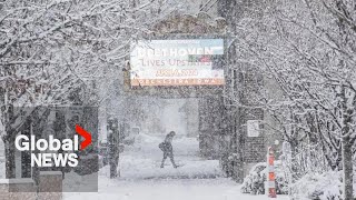 Polar vortex plunges Prairies into deep freeze [upl. by Aikahs738]