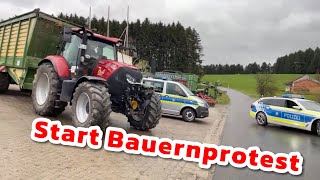 Start Bauerndemo Bayern Haibach „ Hand in Hand für unser Land “ 20112024 [upl. by Gnirps]