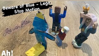 Beware of Blue  Lego Stop Motion By Elise [upl. by Akihsay]