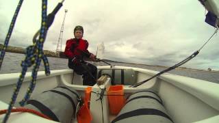 First Optimist sail of the season GoPro HD [upl. by Inava]