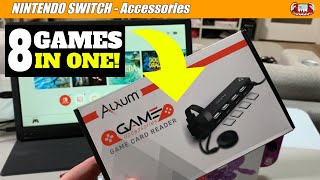 NEW Switch Game Card Reader  8 in 1 Game Changer with Remote Control [upl. by Idnac]